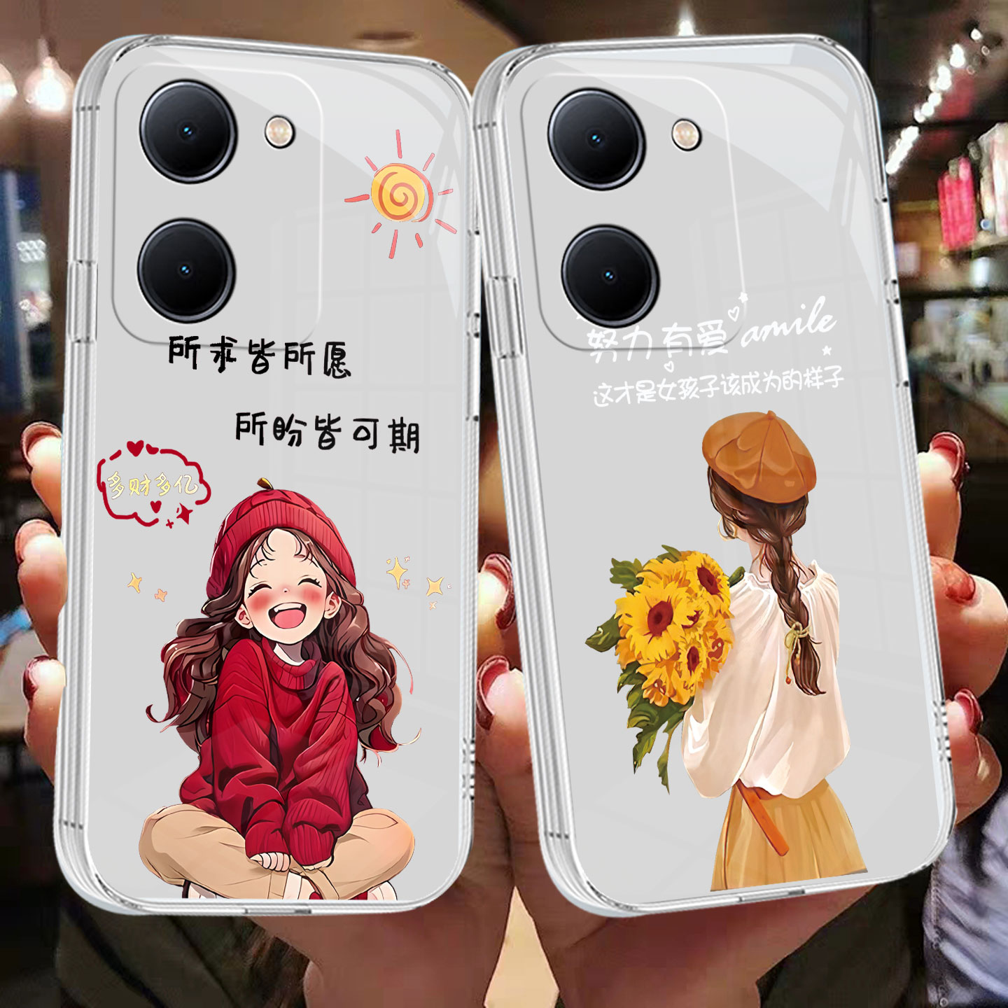 适用于vivoY100i手机壳V2313A磨砂防摔tpu潮男网红透明壳时尚简约