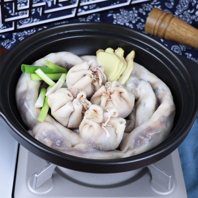 羊肉肠内蒙羊肉新鲜羊肥肠传统手工灌肠抖音恩科同款羊肚包肉2斤