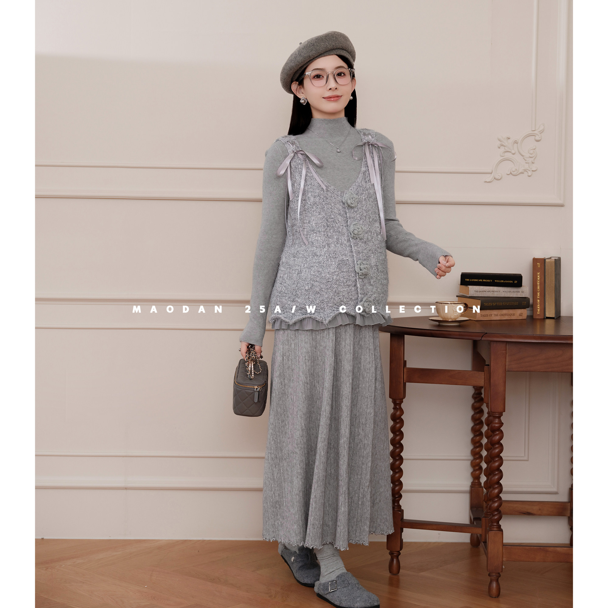 猫单【温柔秘境】【羊毛】娜娜的孕期穿搭孕妇装冬季新半身裙套装,孕妇装/孕产妇用品/营养,套装,淘宝优惠券,粉丝福利购,淘宝优惠卷