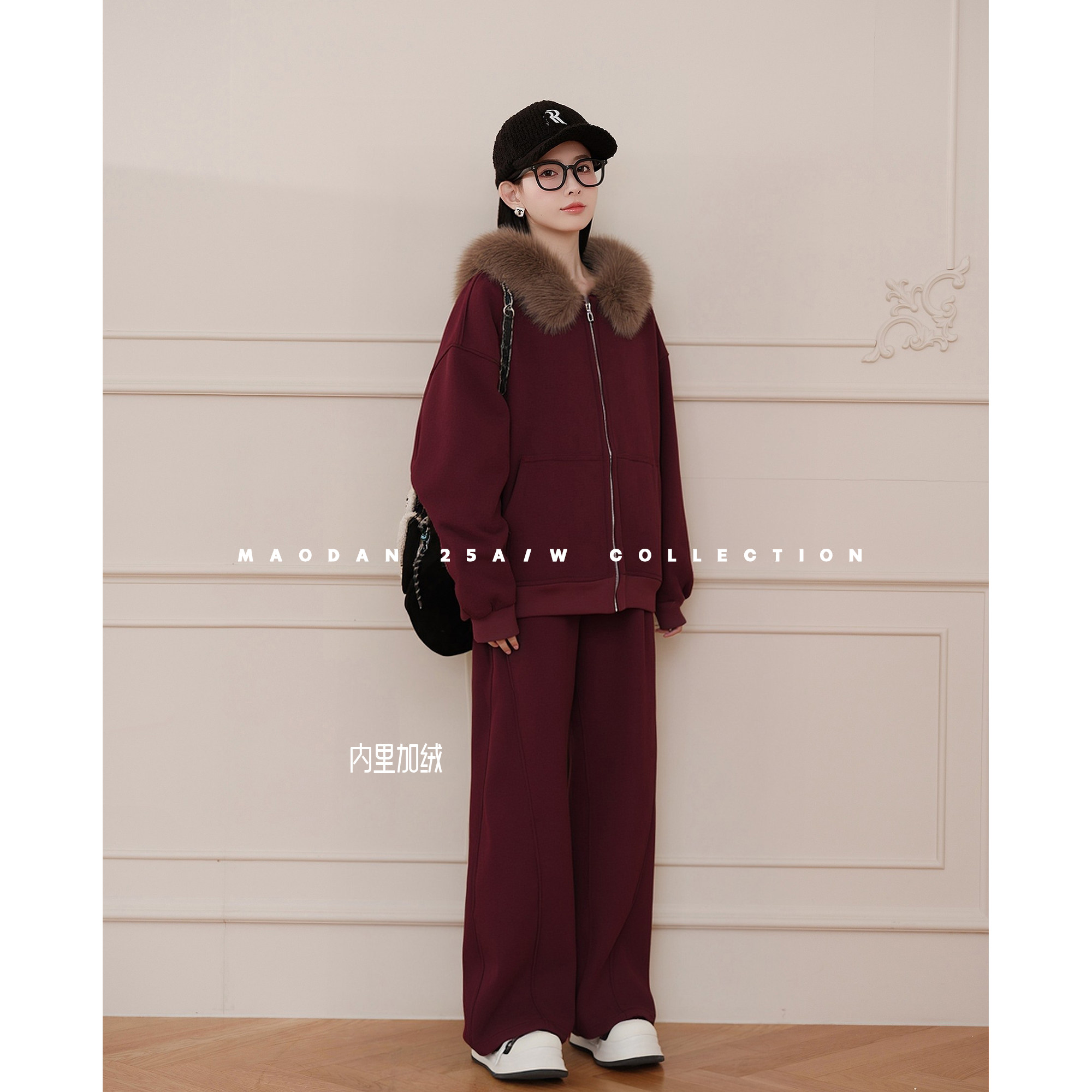 猫单【美式假期】娜娜的孕期穿搭孕妇套装冬季加绒外套直筒阔腿裤,孕妇装/孕产妇用品/营养,套装,淘宝优惠券,粉丝福利购,淘宝优惠卷