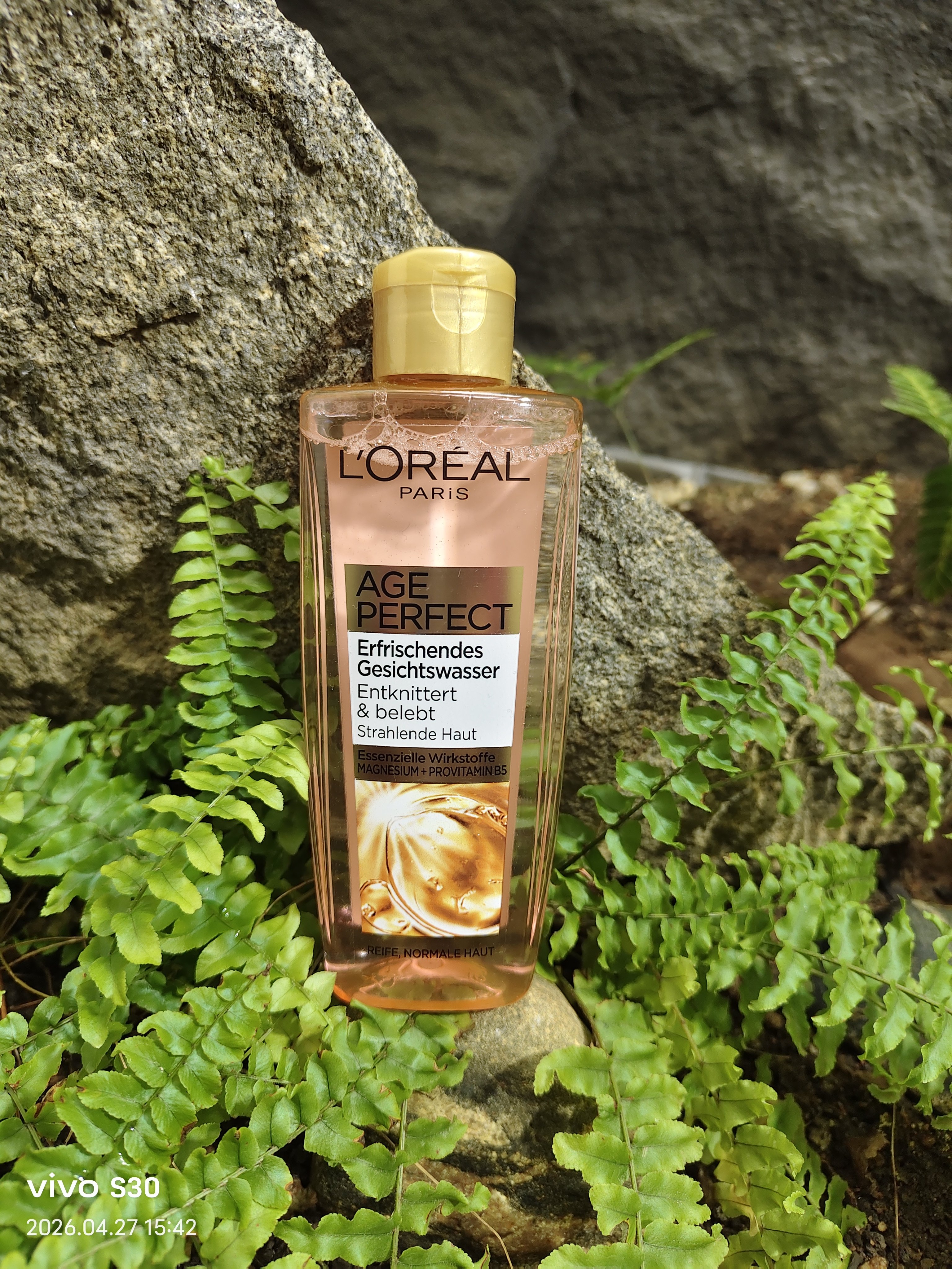 德版LOREAL欧莱雅金致臻颜爽肤水紧致清透提亮面部修复保湿200ml