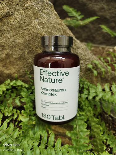 氨基酸片剂高剂量德国直邮代购effective nature180片8种氨基酸