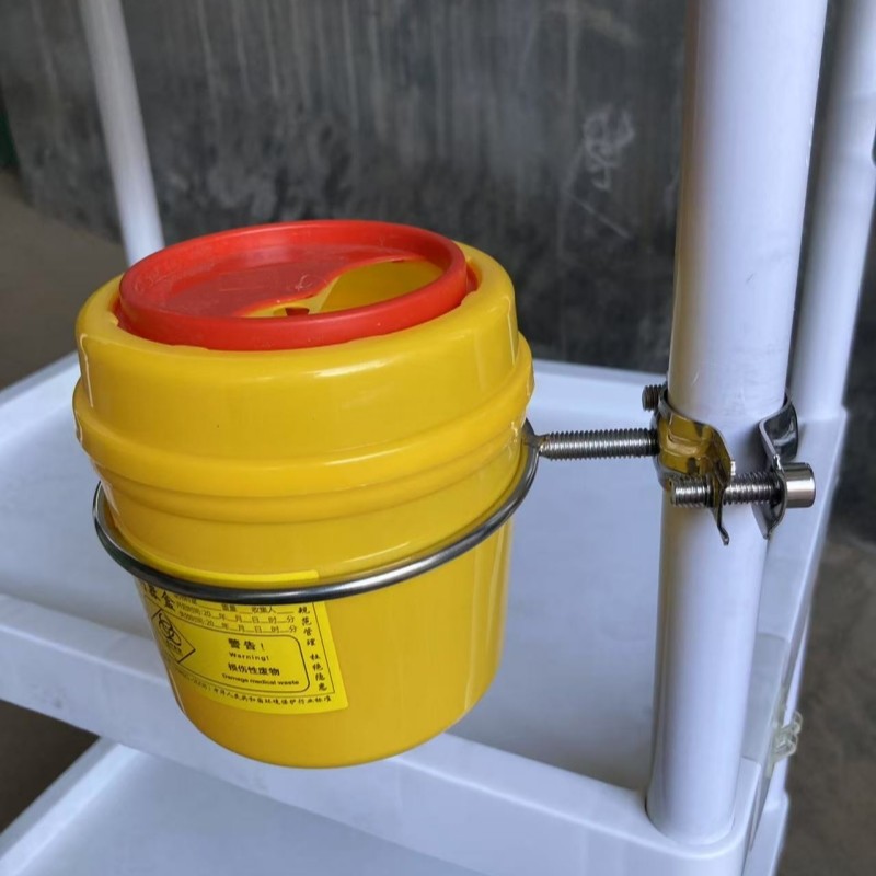 医用利器盒旋转放置架锐器盒托架