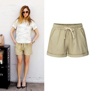 summer thin type Cotton pants female haroun bigger shorts