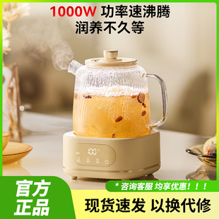 康宁养生壶炖煮一体家花茶壶2025新款全玻璃纯养生恒温壶烧水壶