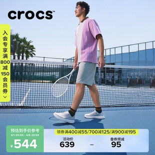 户外休闲运动通勤男鞋 210831 2026春夏新品 Crocs卡骆驰舒乐系带鞋