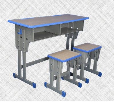 特价学生学校课桌椅厂家直销可升降加厚单双人培训辅导班课桌