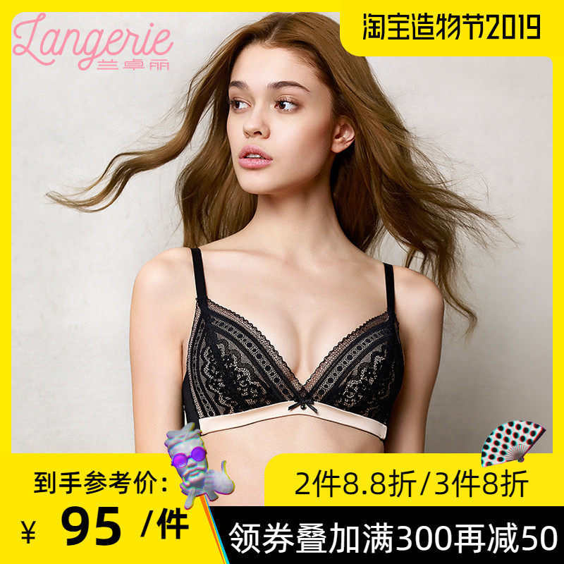 兰卓丽法式性感蕾丝边内衣薄款无钢圈聚拢三角杯女士文胸30810598|ruв категории Нижнее белье, лифчик - от Buy2taobao.com для оказания профессиональной услуги покупки агента Taobao