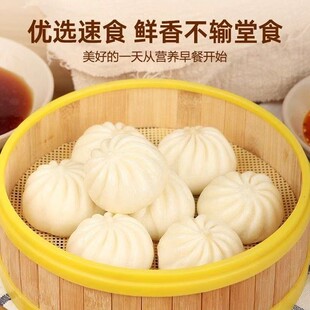 鲜肉小笼包手工小笼包早餐懒人速食酱肉包半成品鲜香营养早餐