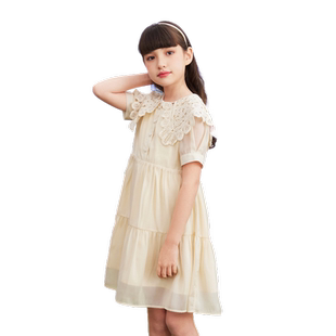 女大童连衣裙夏装学生生日公主裙2026新款洋气青少年裙子童装衣服