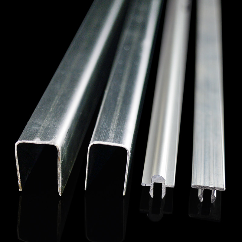 迪福德 塑钢门窗轨道修复槽不锈钢导轨玻璃推拉窗户铝凸轨平滑道