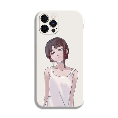 岩仓玲音serial experiments lain周边动漫手机壳适用苹果iphone16pro小米13红米k60华为p60vivo荣耀400硅胶