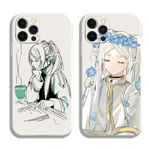 芙莉莲手机壳适用苹果16华为mate60周边iPhone17promax葬送的13动漫oppo红米note15荣耀300小米17卡通vivo软x