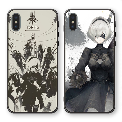 尼尔机械纪元 NieR:Automata2B小姐姐周边手机壳套支持多种手机型号