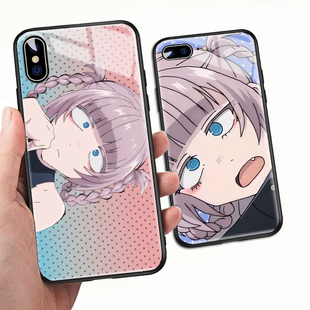 七草荠彻夜之歌手机壳适用华为Pura70ultra荣耀200苹果11-16玻璃壳OPPOrealme12pro保护套IQOOZ10TurboPRO