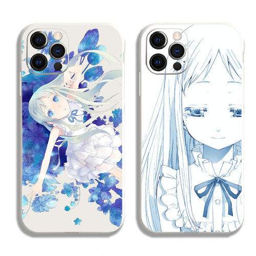 本间芽衣子未闻花名手机壳适用于一加 7 8 9 10 11 12 pro ACE 竞速版 ACE 2/3 V 苹果 12 13 14 15 16 17 软