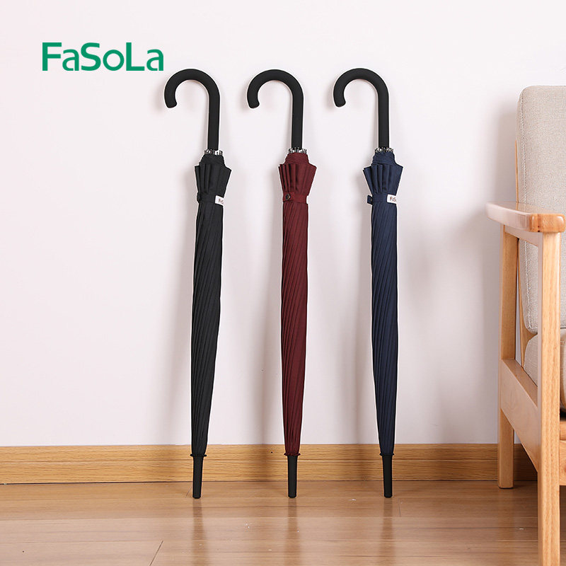 FaSoLa Umbrella fold Simplicity thickening Long handle originality rain or shine Dual use lady Sunshadein the Home Daily , Umbrella/Rain gear/Rain/Moistureproof , Umbrella  category - from Buy2taobao.com to provide professional Taobao agent buy service