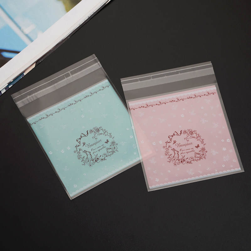 曲奇牛轧纽扣饼干小包装袋透明自封自粘袋月饼桃酥雪花酥包装袋子