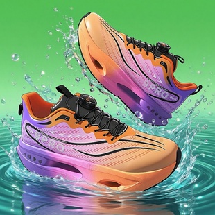 皮面竞速跑步运动鞋 8pro超轻学生儿童鞋 赤兔9pro碳板男女跑鞋 冬季