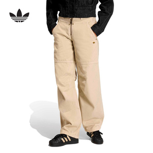 adidas阿迪达斯官方运动2026春女工装长裤 KC8892