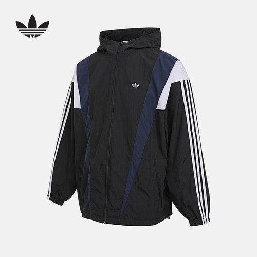 adidas阿迪达斯官方运动2025秋男防风服 KS3552