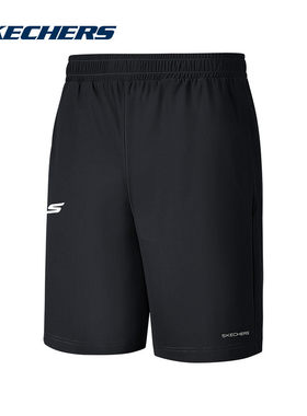 Skechers斯凯奇2026夏季男士宽松休闲舒适百搭运动短裤 P226M093