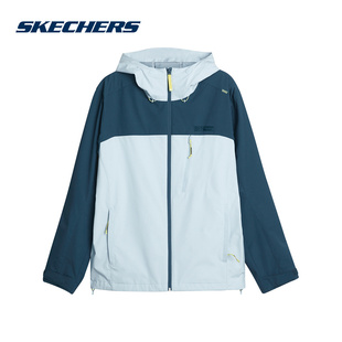 SKECHERS2025夏男梭织外套 L224M001-0400