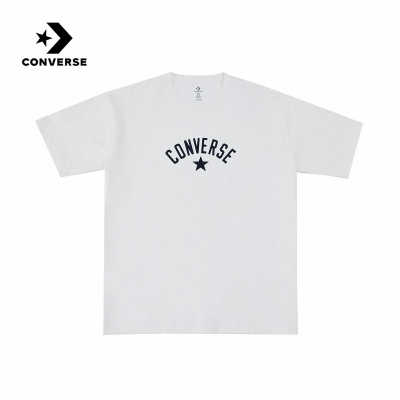 Converse匡威2026夏季情侣款运动休闲百搭圆领短袖T恤 UCJ687-W2Y