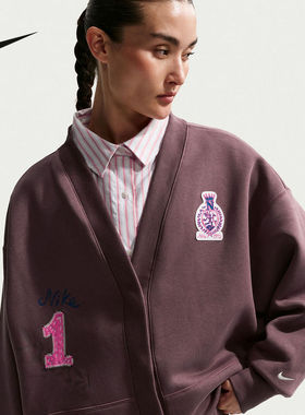 NIKE耐克运动2026春女针织夹克 IQ3944-515