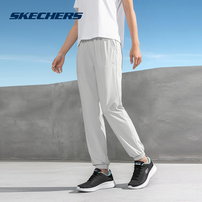 SKECHERS斯凯奇运动2024夏女针织长裤 P224W056-00MV