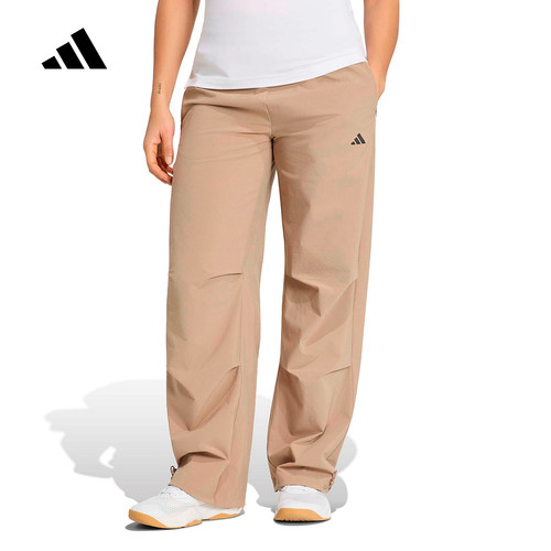 adidas阿迪达斯官方运动2026春女梭织长裤 KS8562
