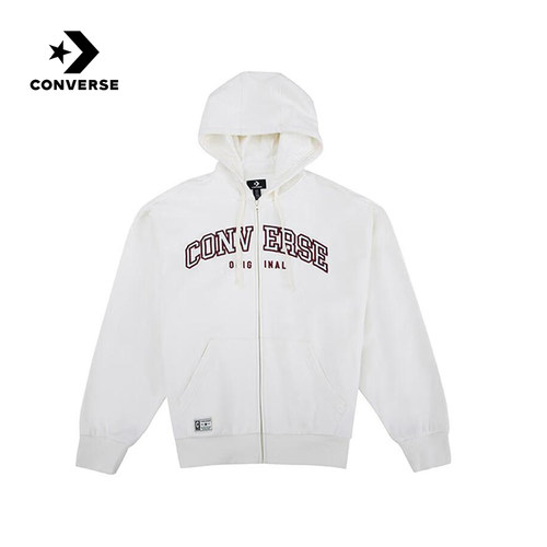 匡威Converse运动2025冬中性针织连帽开衫 UCJ085-W2Y