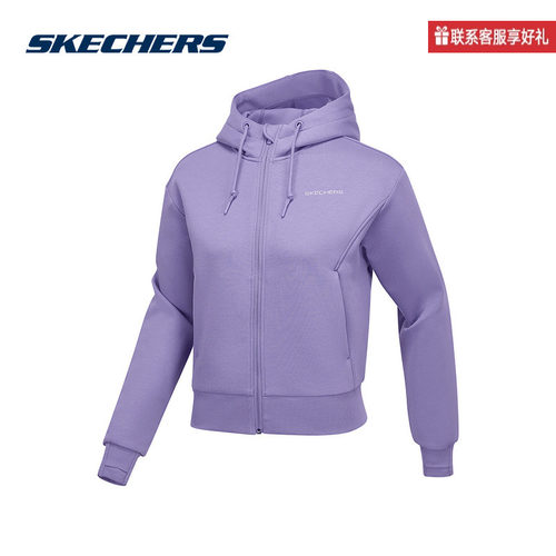 斯凯奇运动2025春女梭织外套 P125W022-0028