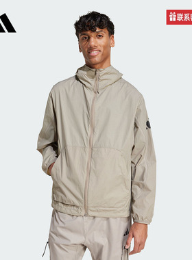 adidas阿迪达斯官方运动2025夏男梭织夹克 JF3293