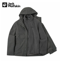 JACKWOLFSKIN狼爪运动户外2024F/W男三合一夹克 5012776-6945
