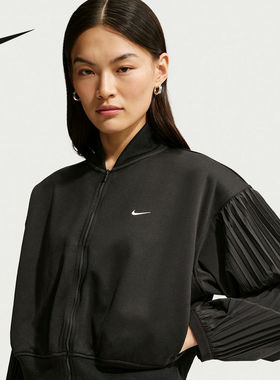 NIKE耐克运动2026春女针织夹克 IQ0437-010