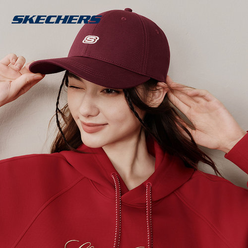 SKECHERS斯凯奇运动2026春中性棒球帽 L126U023-02WW