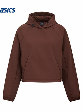 ASICS亚瑟士运动2025F/W女拉绒连帽卫衣 2032D412-200