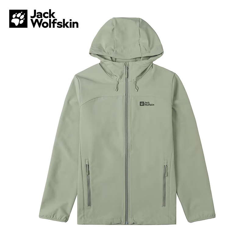 JACKWOLFSKIN狼爪运动户外2025S/S男软壳衣 5303664-4137
