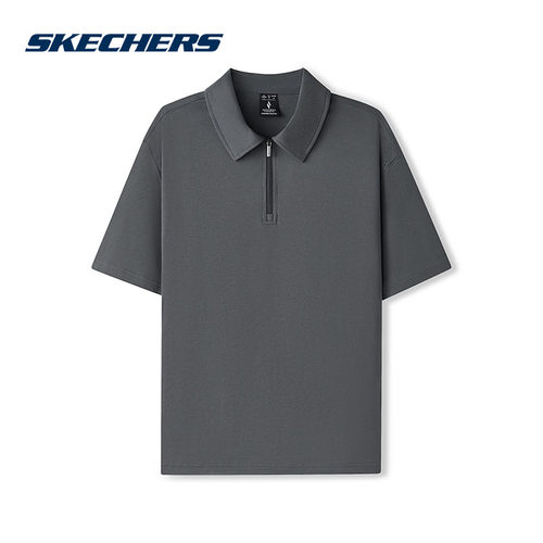 SKECHERS斯凯奇2026夏男短袖衫 L226M003-013P