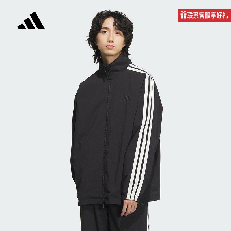 adidas阿迪达斯官方运动2025春男梭织夹克 JL6091