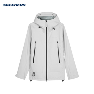 运动休闲梭织外套L124M017 00MV 新款 SKECHERS斯凯奇2025男子春季
