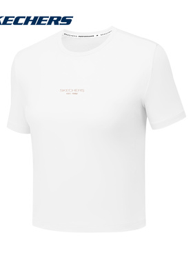 斯凯奇运动2025夏女短袖衫 P225W184-0019