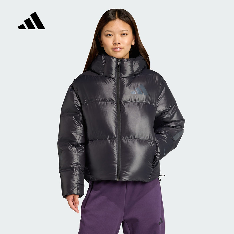 adidas阿迪达斯官方运动2025冬女短羽绒服 JL6907