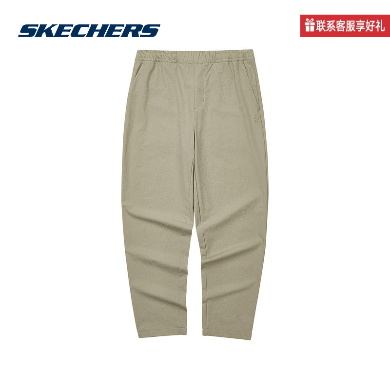 斯凯奇运动2025秋男梭织长裤 L324M030-00EG