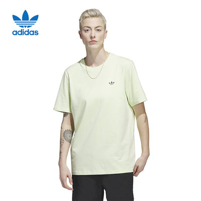 Adidas阿迪达斯三叶草男款短袖2023年夏季新款休闲运动T恤HS3029