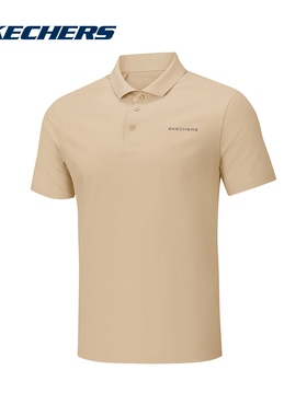 Skechers斯凯奇26夏季男士运动短袖透气舒适休闲POLO衫 P226M109