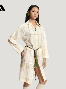adidas阿迪达斯夏季女柔自贵系列 拒水运动休闲夹克薄外套 KV9243