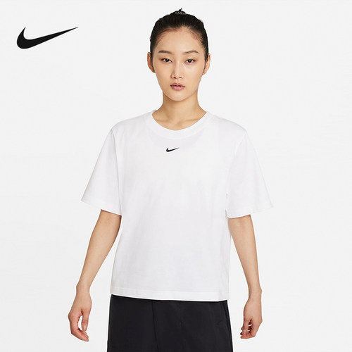 Nike耐克短袖女装2025夏季新款运动休闲透气T恤衫DD1238-100