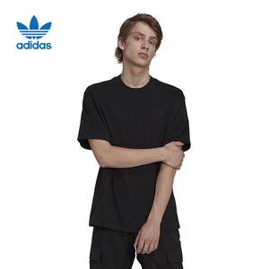 adidas阿迪达斯三叶草短袖男装夏季新款运动短袖宽松T恤HK2890